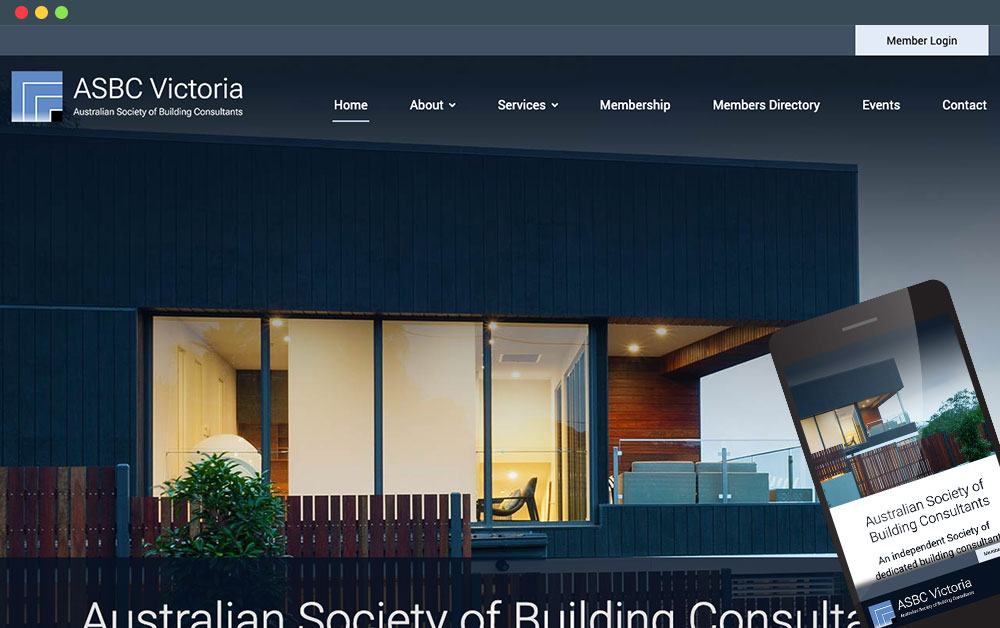 Australian Society of Building Consultants New Membership Website